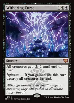 Withering Curse-Secrets Of Strixhaven-Regular-105-NM - Image 1