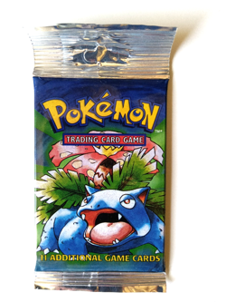 Pokemon cards. original Base set booster pack. unopened/ factory sealed - Image 1