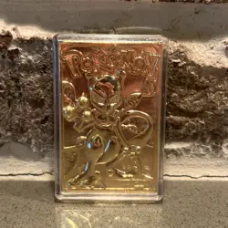 1999 BK 23k Gold Plated Mewtwo Pokemon Card! In original plastic casing - Image 1