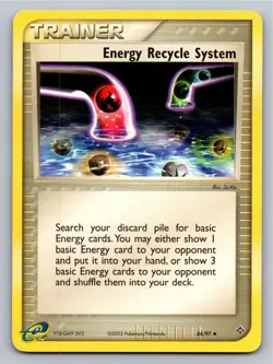 Energy Recycle System 84/97 Uncommon Dragon Pokemon Lightly Played - Image 1