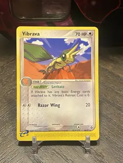 Vibrava - 46/97 - Uncommon Regular Pokemon EX - Dragon Pokemon TCG - Image 1