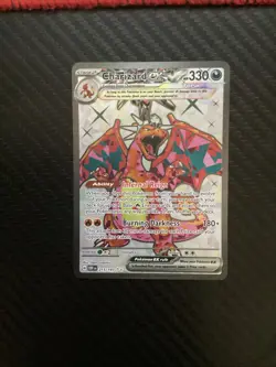 Charizard EX 215/197 Obsidian Flames Ultra Rare Pokemon TCG Near Mint - Image 1