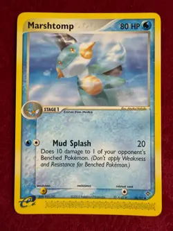 Pokemon TCG Marshtomp Non-Holo 36/97, EX Dragon (LP) - Image 1