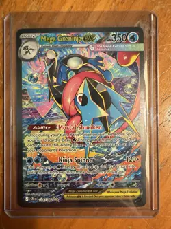 Mega Greninja EX 116/086 SIR - Chaos Riding Special Illustration Rare Pokemon - Image 1