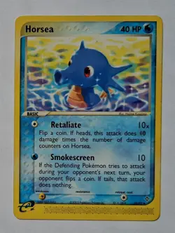 Pokemon - Horsea - Dragon 33/97 - Uncommon - LP - Image 1