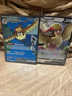 Pokemon TCG Obsidian Flames Pidgeot EX Holo Ultra Rare Card 225/197 - Image 1