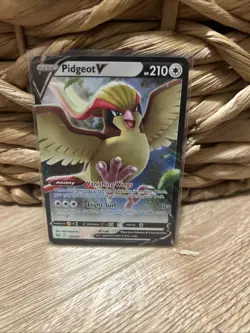 Pokemon TCG Obsidian Flames Pidgeot EX Holo Ultra Rare Card 225/197 - Image 3