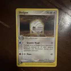 Nintendo Pokemon TCG Shelgon 29/97 EX Dragon Uncommon Regular Stage 1 70 HP EN - Image 1