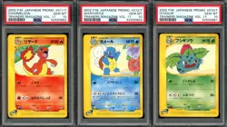 SEQUENTIAL Ivysaur Charmeleon Wartortle Trainers Promo Pokemon Japanese PSA 10 - Image 1