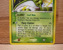 Pokemon Scyther 29/112 Fire Red Leaf Green NM - Image 3