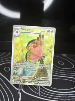 Vivillon 193/191 Illustration Rare Surging Sparks Pokemon TCG LP/NM - Image 1