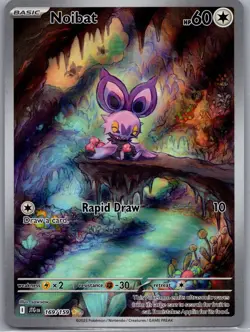 Noibat 169/159 Illustration Rare Journey Together Pokemon Near Mint - Image 1