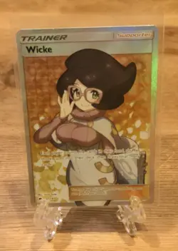 WICKE Pokemon TCG Burning Shadows Holo Full Art Ultra Rare Card 147/147 - Image 4