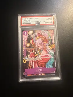 PSA10 One Piece Card JP YAMATO 2023 One Piece Magazine Vol. 17 Promo Gem Mint - Image 1