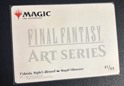 Y’shtola, Nights Blessed Art Card #21 Gold Signature X1 NM - Image 2