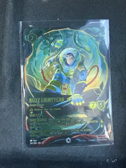 Disney Lorcana Buzz Lightyear - Jungle Ranger Foil 241/204 English Iconic NM - Image 1