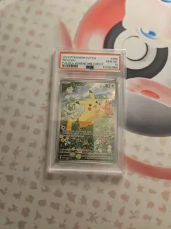 Pokemon PSA 10 Pikachu Adventure Chest Promo Card - Image 1