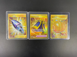 Pokemon gold trainer cards (Luxurious Cape, Lost Vacuum, Big Charm) - Image 1