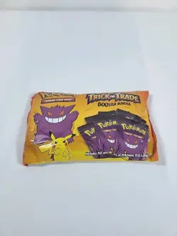 Nintendo Pokemon TCG BOOster Bundle Trick Or Trade Trading Card Game - 120 Cards 820650850783 - Image 1