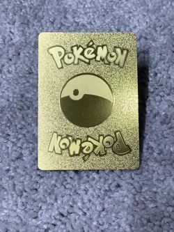 Pokemon Mewtwo & Mew GX HP270 Tag Team Gold Foil Display Card NP NM - Image 2