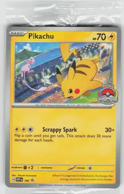 Pikachu - Promo SV: Scarlet & Violet Promo Cards 190 NM Sealed - Image 1
