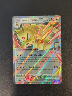 Team Rockets Persian Ex Black Star Promo 218 New NM-M Pokemon Card - Image 1