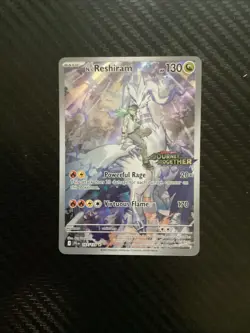 N’s Reshiram 167/159 Promo Journey Together Stamped Pokemon Card NM - Image 1