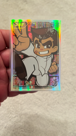 Double Dragon & Kunio-Kun Limited Run Games Silver Trading Card #387 New Mint - Image 2