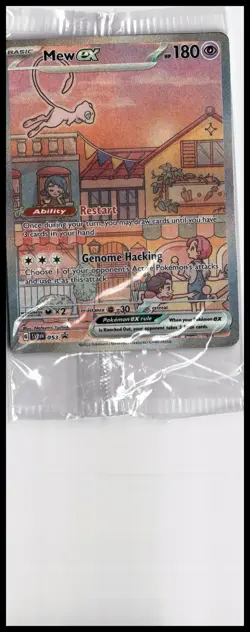 Mew ex SV: Scarlet & Violet Promo Cards #053 Sealed Near Mint or Better - Image 1