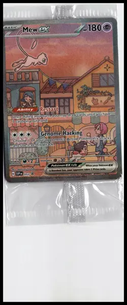 Mew ex SV: Scarlet & Violet Promo Cards #053 Sealed Near Mint or Better - Image 1