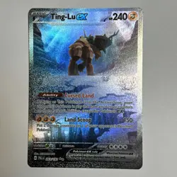 Pokemon Card - Ting-Lu ex Paldea Evolved 263/193 Illustration Rare - Image 1