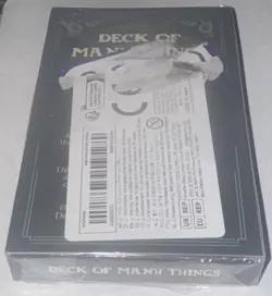 D&D Deck of Many Things: The Physical Manifestation Deck Card Game NEW SEALED - Image 4