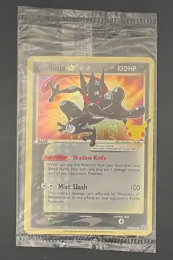 Pokemon Card Greninja Star SWSH144 Black Star Promo - Sealed - Image 1