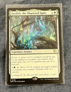 Ozolith, the Shattered Spire MTG March of the Machine, Regular Rare Card 0198 - Image 1