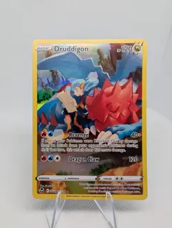 Druddigon - TG09/TG30 - Pokemon Silver Tempest Trainer Gallery Holo Card NM - Image 1