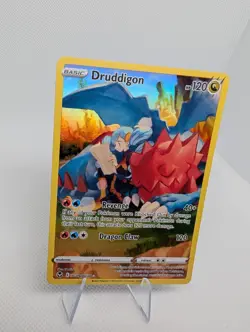 Druddigon - TG09/TG30 - Pokemon Silver Tempest Trainer Gallery Holo Card NM - Image 2