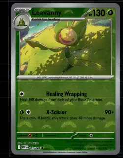 Leavanny 003/086 White Flare Uncommon Pokemon Pokeball - Image 1