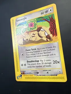 Pokemon Smeargle Aquapolis Regular Rare 109/147 60 HP English Pokemon TCG Nm - Image 2