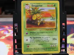 Exeggutor 39/130 Base Set 2 MP Pokemon Card WOTC Vintage Kanto Uncommon - Image 3