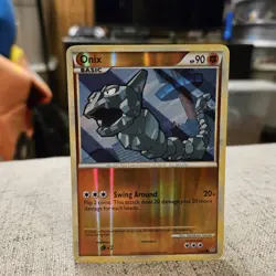 Onix Pokemon TCG Unleashed Reverse Holo Common Card #57/95 - Image 1