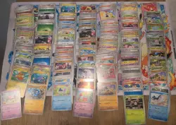 Lot Of 198 Pokemon Cards, Stellar Crown, Surging Sparks - Image 1