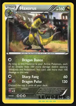 Haxorus - 111/162 - Holo Rare - BREAKthrough - Pokemon Card - Image 1