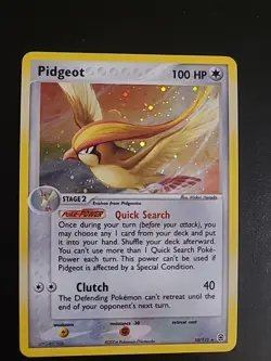 Pidgeot - 10/112 - Pokemon Ex FireRed LeafGreen Holo Vintage Card NM - Image 1