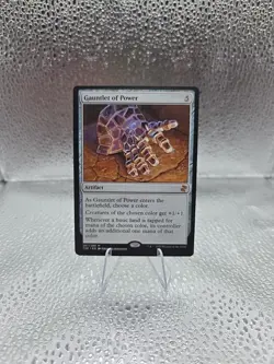 Gauntlet of Power Time Spiral Remastered Artifact Mythic Rare Card MTG NM - Image 1