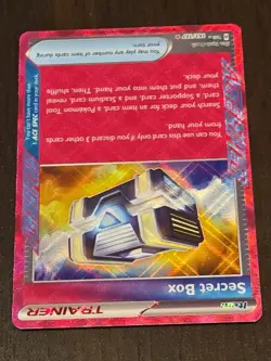 Pokemon TCG Secret Box Ace Spec Holo 163/167 Card TWM NM - MINT Condition - Image 3