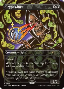 NM MTG REGULAR CRYPT GHAST SECRET LAIR TWO SCOOPS INKED CHAOS VAULT - Image 1