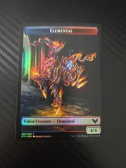 Avatar Token Elemental Token - Strixhaven STX - Foil - MTG - NM - Image 2
