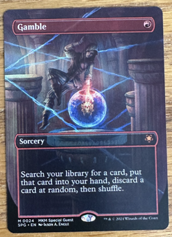 MTG Murders at Karlov Manor, Gamble - Special Guest - Borderless - Image 1