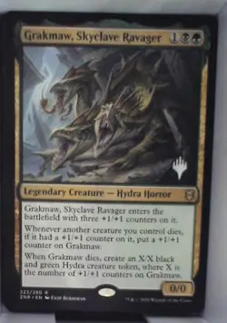 Grakmaw, Skyclave Ravager - Zendikar Rising: #223, Magic: The Gathering Nm C252 - Image 1