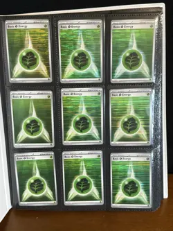 Black Bolt/White Flare- HOLO Energy Cards - 2025 Pokemon 129 Card lot + Binder - Image 1